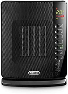 De'Longhi DCH7093ERBCA Compact Ceramic Heater, Black