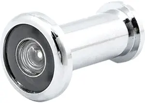 Door View Silver Finish 180 Degree (Door Hardware fittings) pack of 1