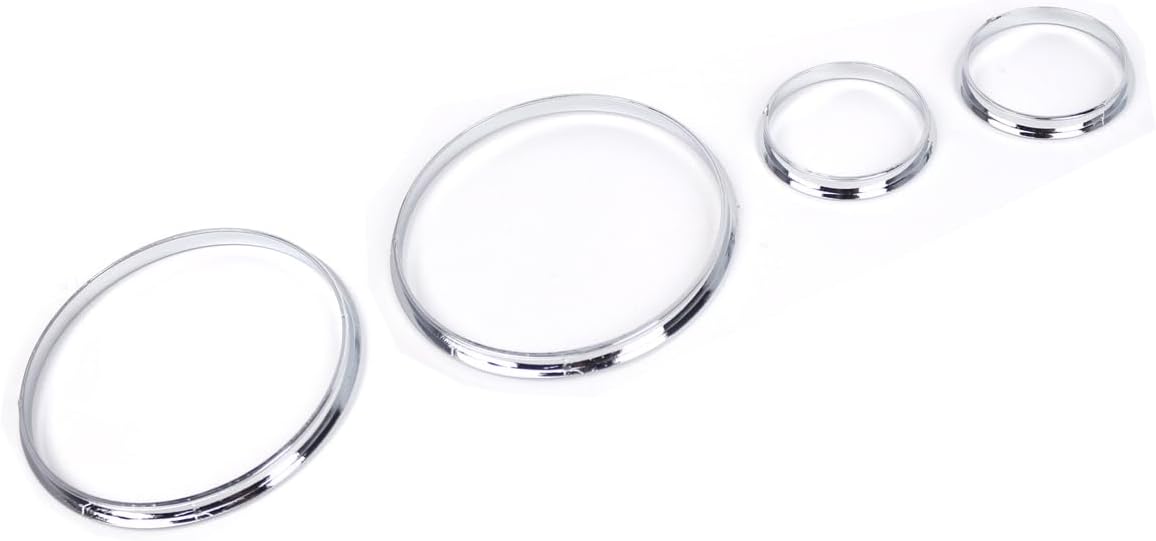Dashboard Decorative Trim Ring, Compatible with 7 Series (E38) 1995-2001, 5 Series (E39) 1997-2003, X5 (E53) 2000-2006