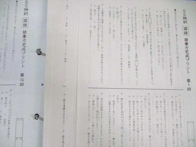 Amazon.co.jp: WY01-016 SAPIX サピックス SS特訓/冬期講習/正月