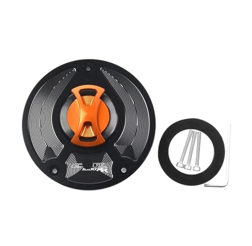 Bouchon de réservoir carburant CBR1000RR Fireblade 2000-2013 couvercle sans clé noir - 2