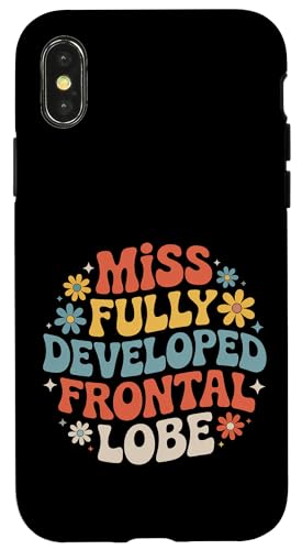 Miss Fully Developed Frontal Lobe ���l�̒a���� - �X�}�z�P�[�X iPhone X/XS �p