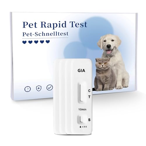 BELABB® Giardien Quick Test for Dogs and Cats, 4 Tests for Dogs and Cats at Giardia