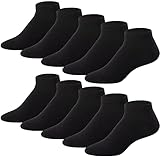 【AUSGEZEICHNETE VERARBEITUNG UND MATERIALIEN】 Mit ausgewählte natürliche Baumwolle und verbesserte verschleißfeste Technologie sind diese Sneaker Socken langlebig, behalten auch nach wiederholtem Waschen die Form.