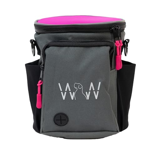 WOLF IN WINTER Multipurpose Pro Dog Treat Bag with Neoprene