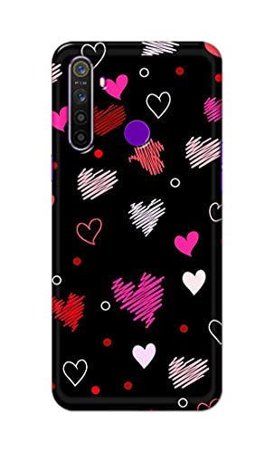 Image of PRINTFIDAA Vibrations of Love Hard Back Cover for Realme 5 / Realme 5s / Realme 5i / Realme Narzo 10 Back Cover -(P6) KAT1009