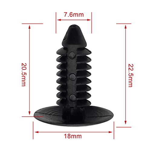 Secosautoparts Set Of 4 6-7Mm Hole Bumper Plugs Front License Plate Holes Cover Fit For Ford Fit For Chevrolet Fit For Dodge Fit For Buick Fit For Honda Fit For Toyota Fit For Etc Fit For Nissan #TOP1