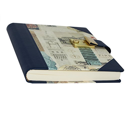 Journal intime Pise semi cuir avec cadenas pour consigner vos secrets - 8