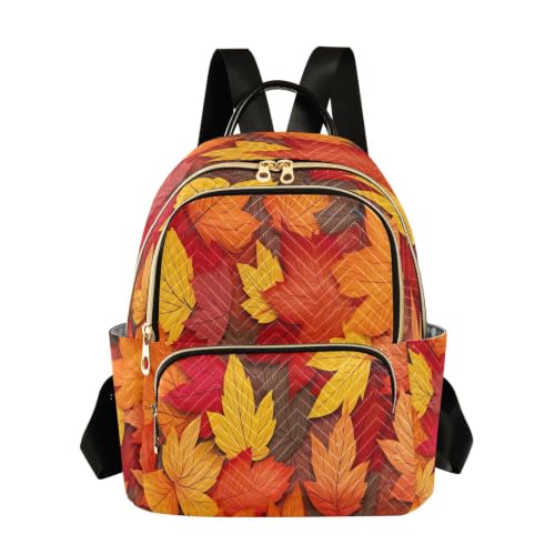 Mini sac à dos feuille d'érable pour vos balades d'automne en ville
