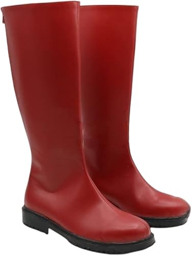 Miniatura 2 de DUNHAO COS Anime Saitama - Zapatos de cosplay para adultos, botas de cuero para adultos, zapatos de rendimiento de escenario