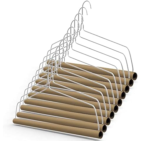 Norton Supply Heavy Duty Wire Clothes Hangers – Galvanized Steel Hangers 10.5" Gauge for Men, Women, Suits, Coats, Pants, Shirts, Dresses, Skirts and Drapes - Hanging Hooks for Closet, Cabinet Cover