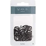 Vendor SKU: 1764 Solida Rastazopfgummi Y,e,s, flexibler und kaum sichtbarer Haargummi, braun, 100 Stück