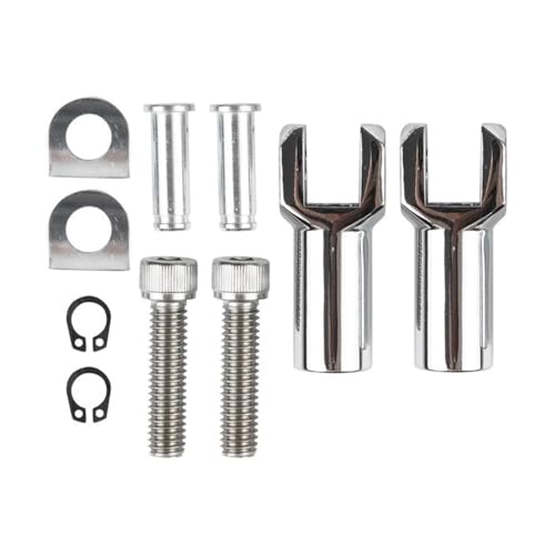 Kit de supports repose-pieds moto en alliage pour Softail