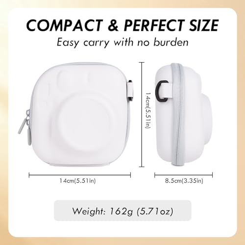 Funda rígida EVA para cámara Instax Mini con correa ajustable miniatura 3