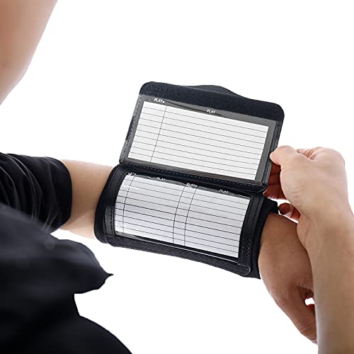 Yaegoo Wrist Coach Football Playbook Wristbands - Pro Football Armband Playbook For Flag Football And Tackle Football (5) #TOP4