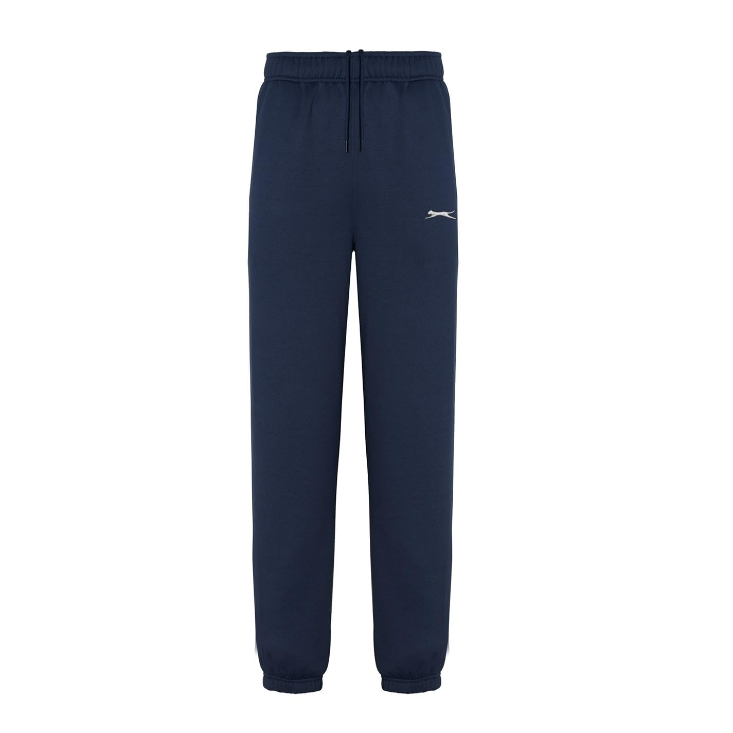 Slazenger Mens Cuffed Pants Closed Fleece Jogging Bottoms Navy XXS