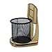 1pc Creative Basketball stand Pen Holder Mesh Crayon contenants en métal Brosse Pot Décompression Jouet Nouveauté porte-stylo pour bureau fixe Bureau cadeau