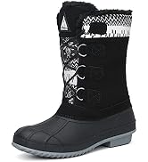Botas De Nieve Para Mujer | Calzado De Invierno Cálido Y Antideslizante | Piel Sintética Con Forro De Pelo | Talles 36-42 EU