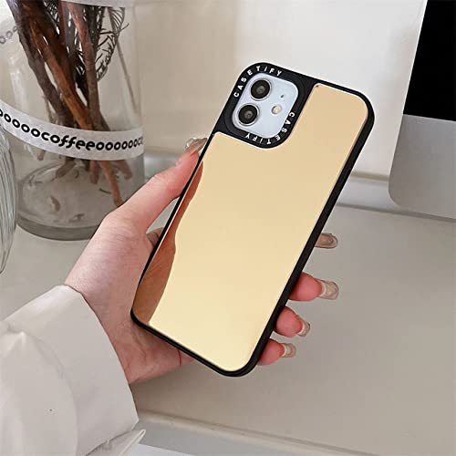 Coque miroir de courtoisie iPhone 12 Pro Max contre les rayures au dos