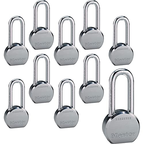 Master Lock - (10) High Security Pro Series Keyed Alike Padlocks w/20 Keys, 6230NKALH-10 w/BumpStop Technology