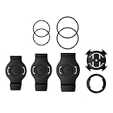 EINFACHE MONTAGE: Montieren Sie die mitgelieferte Basis (Vierteldrehung-Halterung) an Ihrem Lenker - Setzen Sie nun das Gehäuse Ihrer Smartwatch in die QuickFit Fahrradhalterung ein und befestigen diese mittels einer 90 Grad-Drehung in der Basis