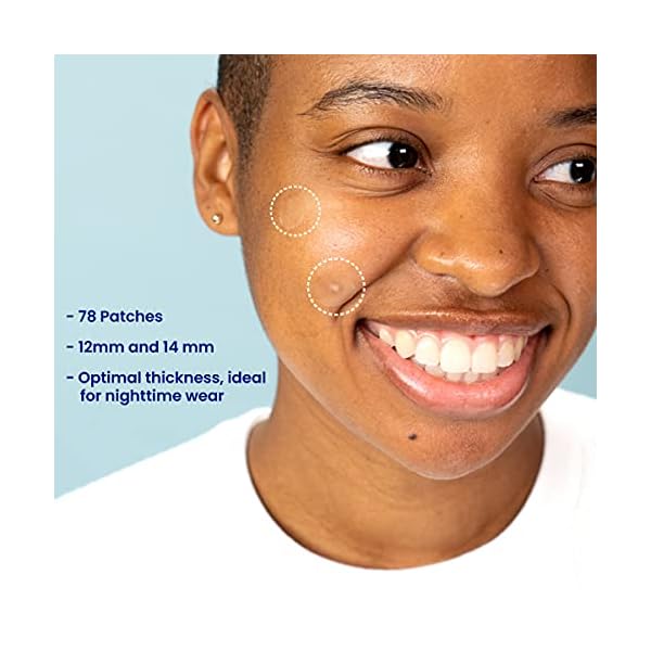 FaceTory-PM-Spot-Fighter-Blemish-Patches-OvernightNighttime-156-Hydrocolloid-Patches-12mm-and-14mm-2-Packs-of-78-Patches FACETORY PM Spot Fighter Blemish Patches - Overnight/Nighttime Pimple Patch, For Acne-Prone Skin - 156 Hydrocolloid Patches, 12mm and 14mm (2 Packs of 78 Patches)