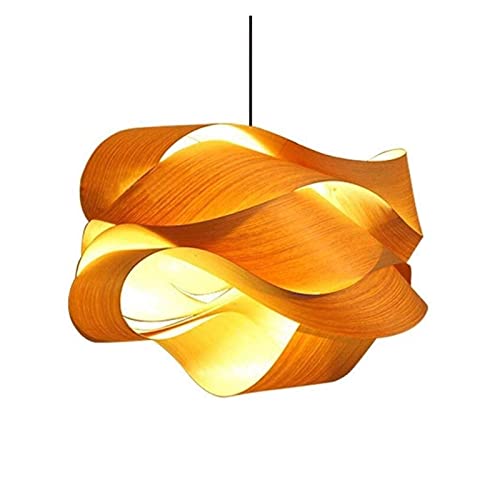 Chandelier rotin bambou 60cm suspension E27 pour hall