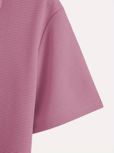 Image of TAGDO Men's Premium Waffle Knit Regular fit T-Shirt || Mens Tshirt (2018)