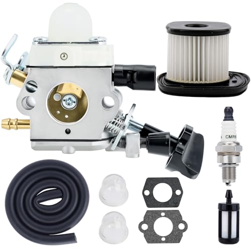 Hipa BG86 Carburetor for S-TIHL BG 86 SH86 SH86C BG86C Leaf Blower Parts Carb Replace 4241-120-0623 4241-120-0616 Zama C1M-S261B C1M-S261C with Air Filter Tune Up Kit