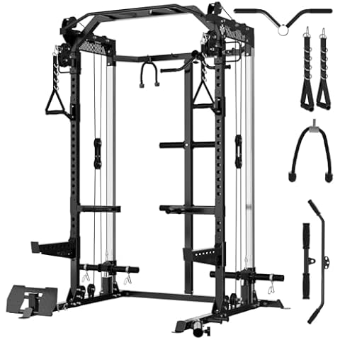 Mikolo Power Cage with Cable Crossover Cover