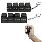 Pack valeur avec 2 pièces incluses : Notre set comprend 2 claviers anti stress complets, parfaits pour partager ce jouet apaisant avec un ami ou pour en avoir un de rechange à la maison et au bureau.