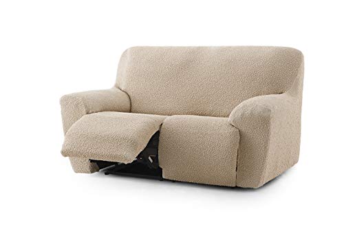Eysa 3D Housse de canapé, Beige, 3 Places x 2