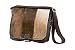 Produktbild Bull & Hunt Schultertasche Zipp Echt Leder Gilde Laptop Kuh Fell 3 fach gestreift