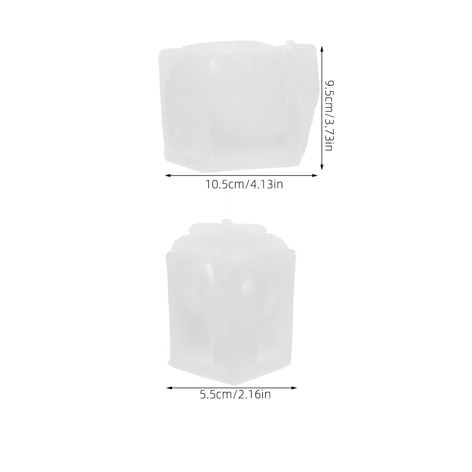 VILLCASE 4 Pièces Moule en Silicone Cygne Salle sucettes glacées Faux Moule résine makrout à Cake Cake en Silicone pour Bricolage de Bricolage de Cygne Blanche