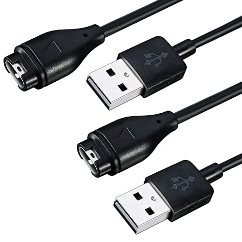 Aueye �y2�{ 1M�zfor�K�[�~�� �[�d�P�[�u�� 2�{ 1m GARMIN USB �`���[�W���O�P�[�u�� �f�[�^�]��Fenix 7 7S 7X,Fenix 6 6S 6X, Fenix 5 5S 5X Plus, ForeAthlete 945 24