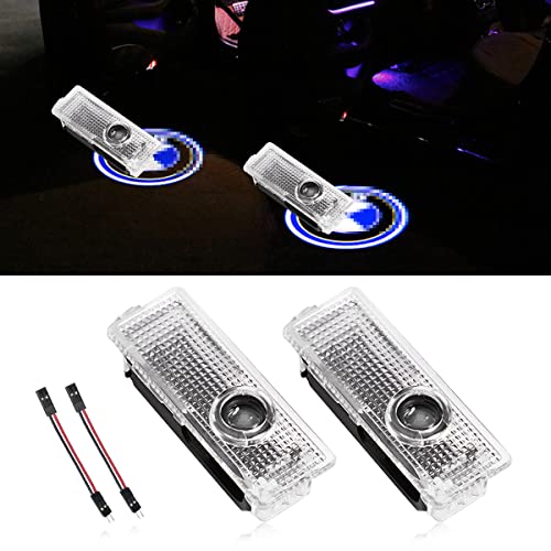 Car Door Logo Projector Lights, 2 Pack Car Door LED Ghost Shadow Welcome Light, Compatible with X1 X3 X4 X5 X6 3 4 5 6 7 M Z GT Series, Automotive Lighting Accessories Car Door Logo Projector Lights, 2 Pack Car Door LED Ghost Shadow Welcome Light, Compatible with X1 X3 X4 X5 X6 3 4 5 6 7 M Z GT Series, Automotive Lighting Accessories