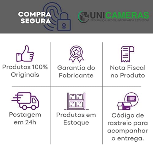 intelbras Gravador digital de vídeo NVR 8 canais PoE H.265+ NVD 1408 P 4k sem HD, Preto