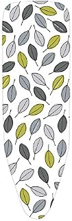 Minky Easy Fit Elasticated Ironing Board Cover 115cm x 38cm - Green Leaves