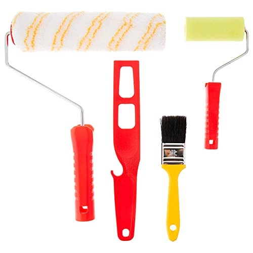 Pincéis Atlas AT1017 Conj de Pintura Antigota Completo