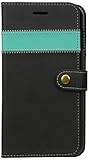 iPhone 6S Plus Case, AceAbove iPhone 6S wallet case [Black / Green] - Premium PU Leather Wallet Cover with [Card Slots] and [KickStand] Function for Apple iPhone 6S Plus / iPhone 6 Plus