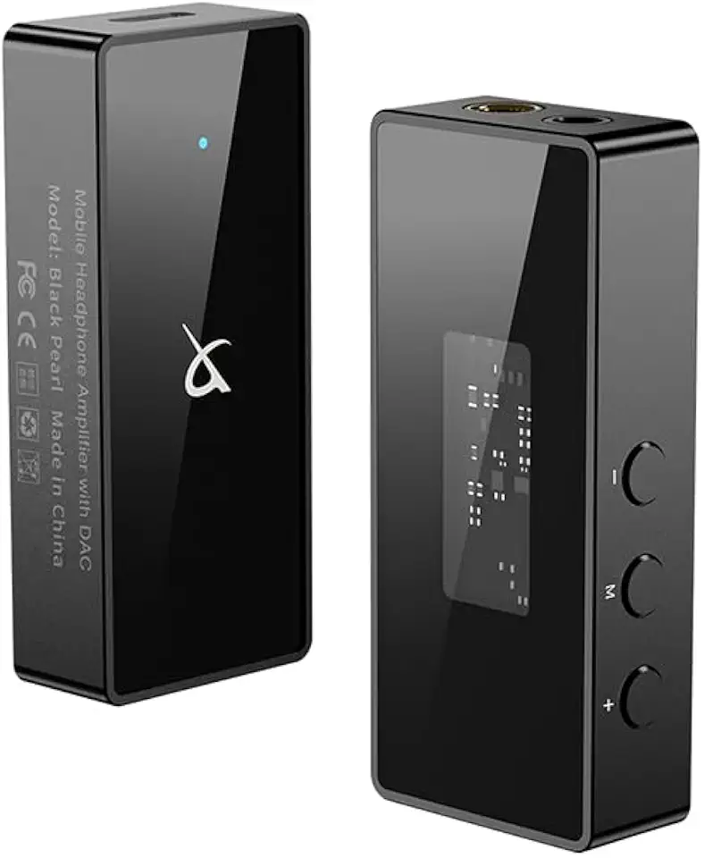 LEAUDIO TRN Black Pearl decodificador de áudio digital Hi-Fi portátil 3.5 + 4.4 saída dupla CS43131 PCM 384kHz 32Bit DSD256 DAC amplificador de fone de ouvido