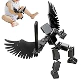 Liqzirtu Cool Action Figures – DIY Educational Movable Joints, Boys Action Figures, Kids Building Games | Actions Figure For Home School Classroom Travel Camping Picnic Birthday Holiday Party