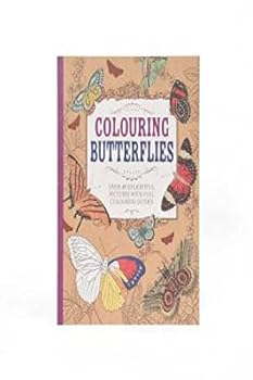 Paperback COLOURING BUTTERFLIES Book