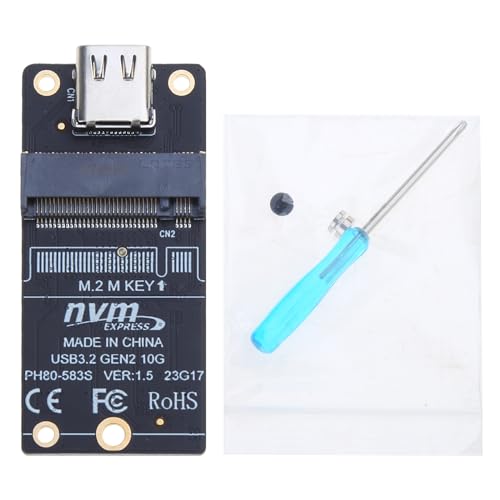 Adaptador Caja Externa M.2 NVMe SSD USB 3.1 Tipo C miniatura 2