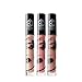 Produktbild Jolly Dim Makeup Lipgloss, ein Must-have-Set. Peachy Pink. Smoky Brown. Gold Glitter. 3er-Pack mit 3 Farben. Non-sticky