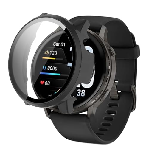 For GARMIN(K[~) Venu 4 45mm P[X ی KXtB ̌^ Jo[ YANMONGI KX یtB ^b`x ho ߗ hw Sʕی Ռz ȈՒE یJo[ Garmin Venu 4 