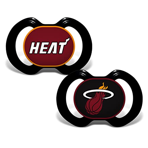 Image of Baby Fanatic NBA Legacy Infant Pacifiers, 2 Pack