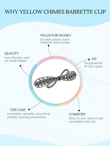 Crystal French Hair Clips, Elegant Accessories