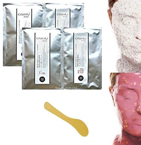 CASMARA Masks Bundle : Stress Free Anti Oxidant Modeling Mask with Mixing Spatula