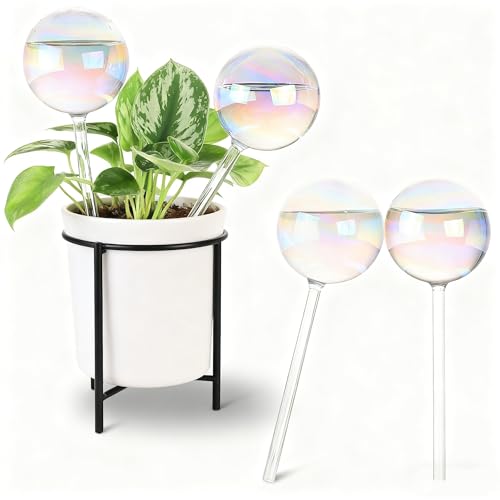 Histely 4PCS Extra Large Plant Watering Globes 13 oz Up